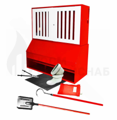 ПОЖАРНЫЙ ЩИТ ТИПА ЩП-Е УКОМПЛЕКТОВАННЫЙ