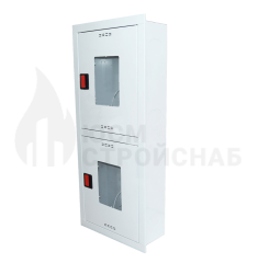 ШКАФ ПОЖАРНЫЙ ШП-К 320-21 (ВО) ВСТРОЕННЫЙ ОТКРЫТЫЙ УНИВЕРСАЛЬНЫЙ БЕЛЫЙ