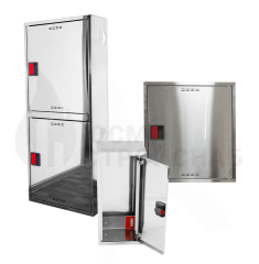 ШКАФЫ ПОЖАРНЫЕ ИЗ НЕРЖАВЕЮЩЕЙ СТАЛИ