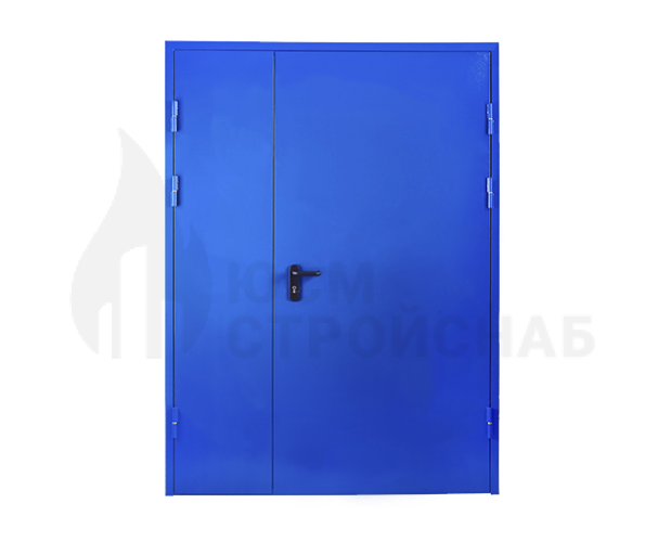 ДВЕРЬ ДЫМОГАЗОНЕПРОНИЦАЕМАЯ EIS 60 ДВУПОЛЬНАЯ ГЛУХАЯ (БЕЗ СТЕКЛА)