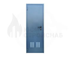 ДВЕРЬ ТЕХНИЧЕСКАЯ ОДНОЛИСТОВАЯ ОДНОПОЛЬНАЯ С ВЕНТИЛЯЦИОННОЙ РЕШЕТКОЙ