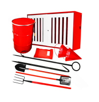 Щиты пожарные, ящики, инвентарь